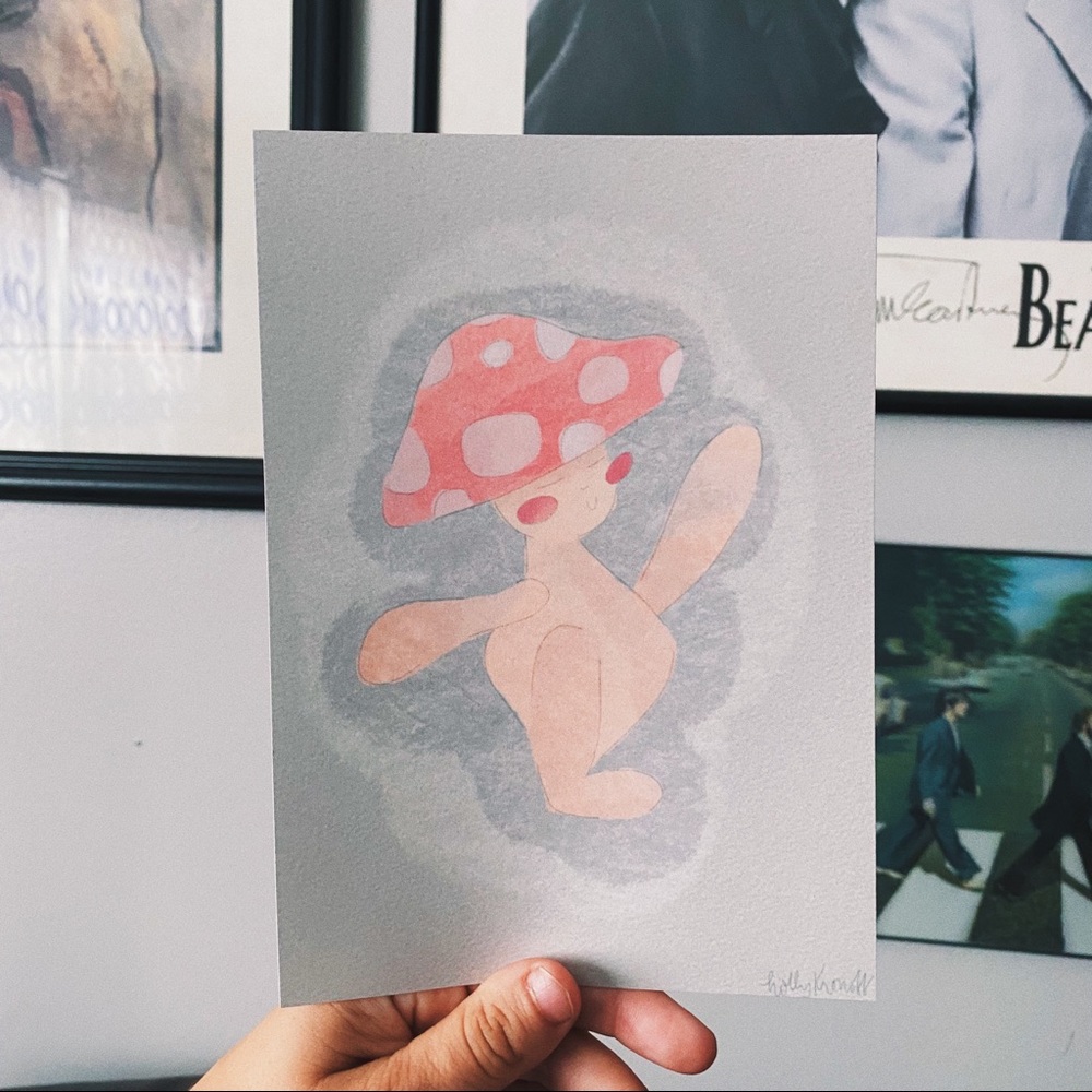 “Lil Fun Guy” Art Print